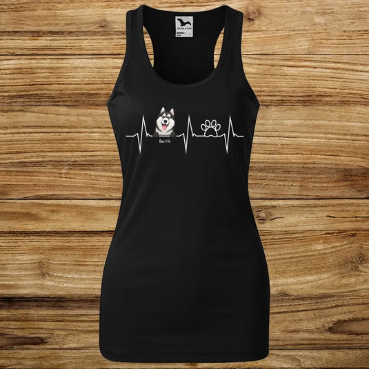 Dámské Funkční Tílko se psem - DogRate