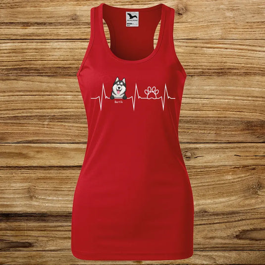 Dámské Funkční Tílko se psem - DogRate