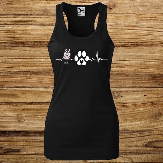 Dámské Funkční Tílko se psem - Dog Rate 2.0