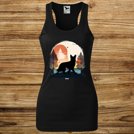 Dámské Funkční Tílko se psem - Kopeček