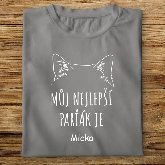 Dětské tričko s kočkou - Největší parťák