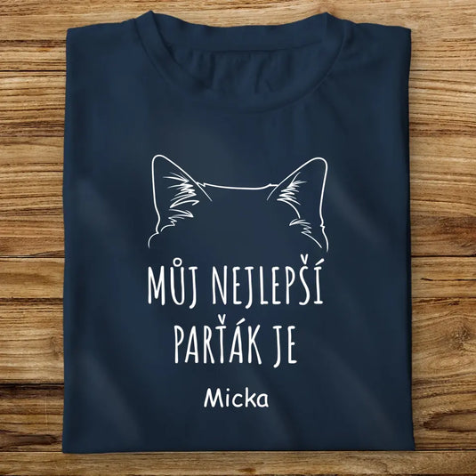 Dětské tričko s kočkou - Největší parťák