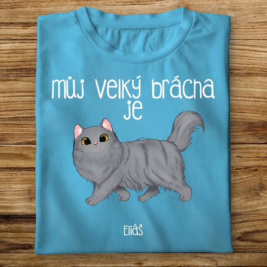 Dětské tričko s kočkou - Brácha