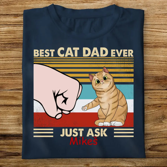 Dětské tričko s kočkou - Kočka s pěstí - kluk