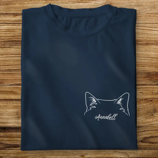 Pánské Tričko s Kočkou - Uši