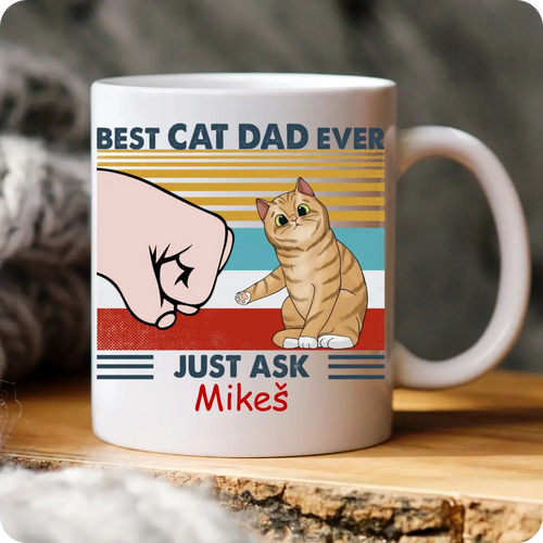 Hrníček - Best Cat Dad ever