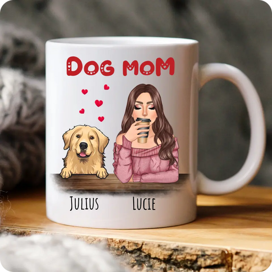 Hrníček - Dog Mom