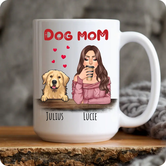 Hrníček - Dog Mom