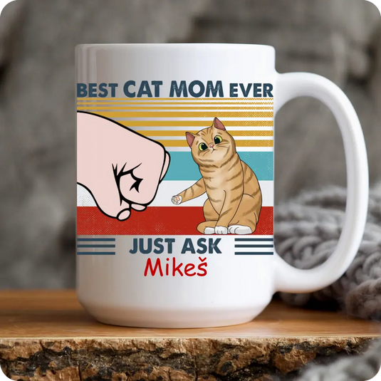 Hrníček - Best Cat Mom ever
