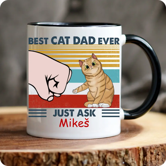 Hrníček - Best Cat Dad ever