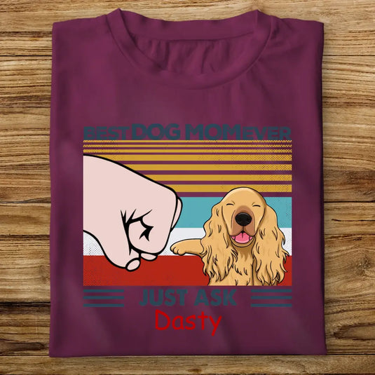 Dámské tričko se psem - Pěstička