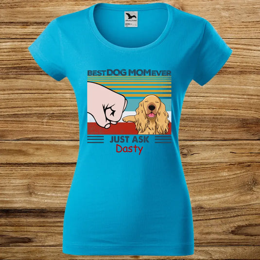 Dámské tričko se psem - Pěstička