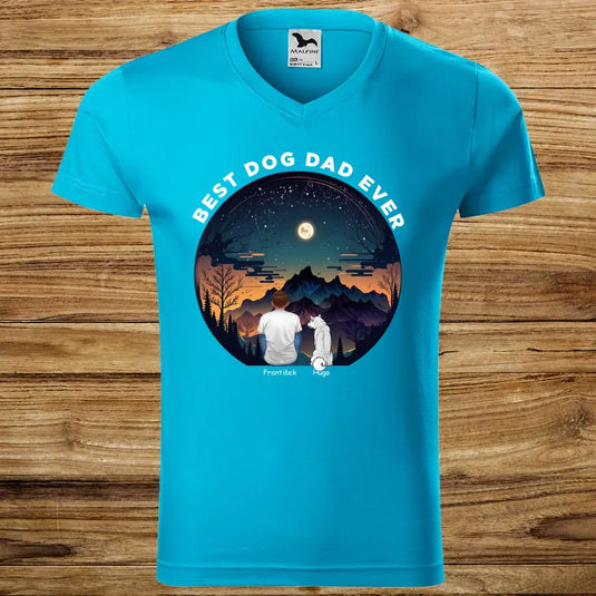Pánské tričko se psem - Hory černé