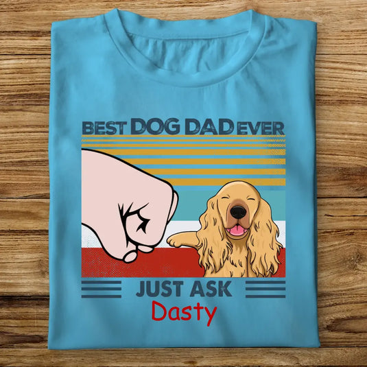 Pánské tričko se psem - Pěstička