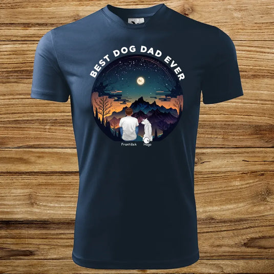 Pánské Funkční tričko se psem - Hory černé