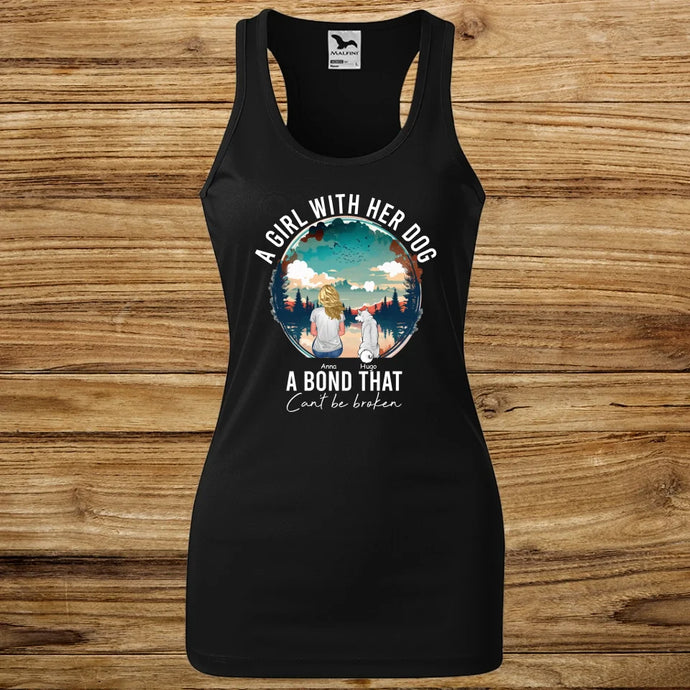 Dámské Funkční Tílko se psem - Vrány