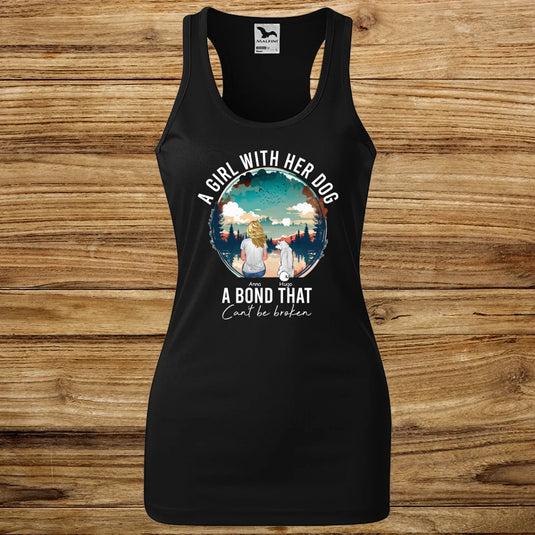 Dámské Funkční Tílko se psem - Vrány