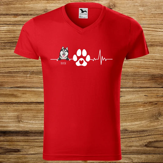 Pánské tričko se psem - Dog Rate 2.0