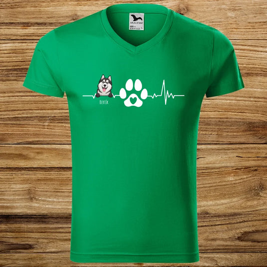 Pánské tričko se psem - Dog Rate 2.0