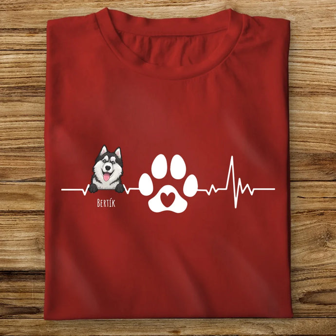 Pánské tričko se psem - Dog Rate 2.0