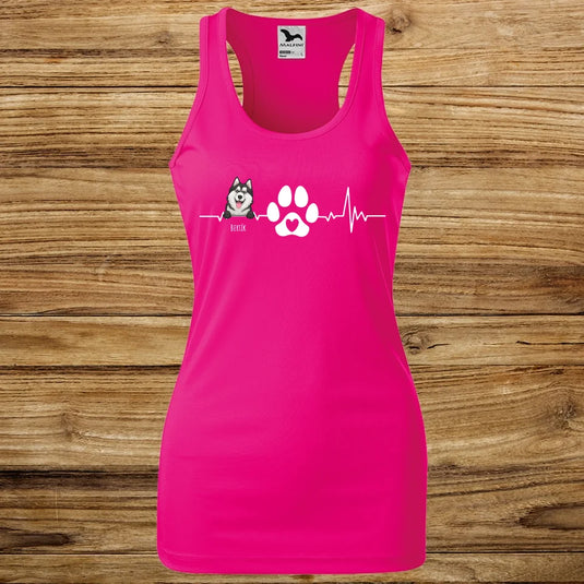 Dámské Funkční Tílko se psem - Dog Rate 2.0