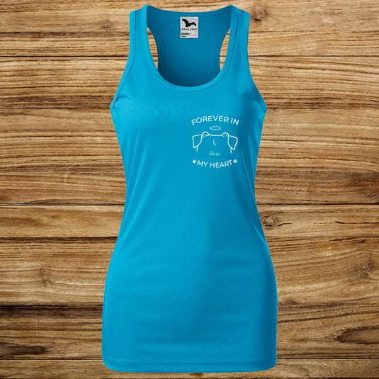 Dámské Funkční Tílko se psem - Navždy v mém srdci