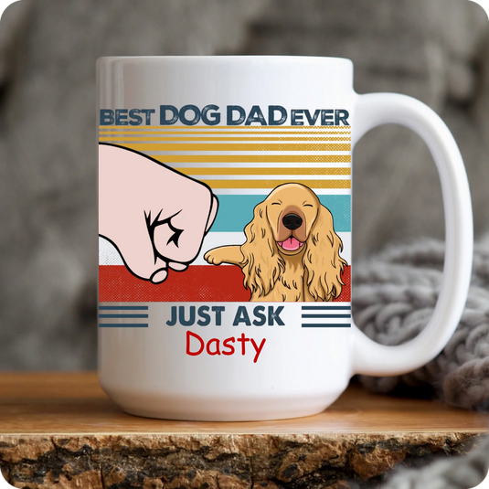 Hrníček - Best Dog Dad ever