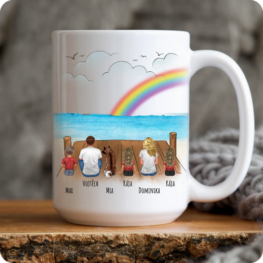 Hrníček - Rodina se 3 dětmi