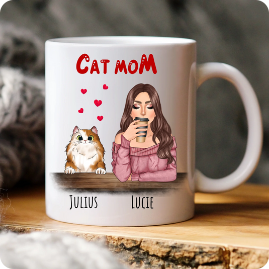 Hrníček - Cat Mom