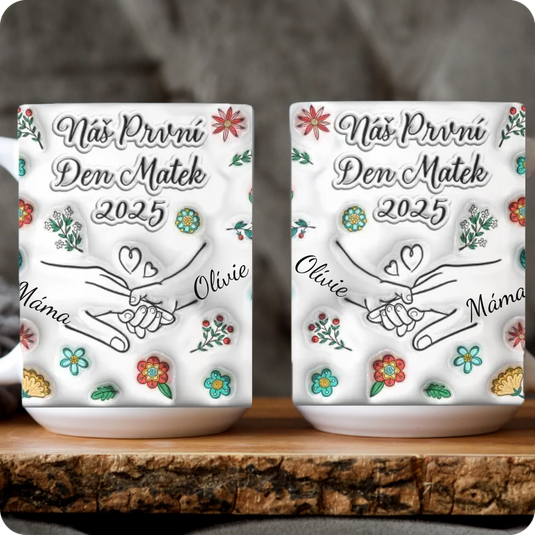 Hrníček - Máma - Náš první den matek