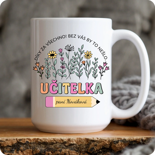 Hrníček - Učitelský hrníček - Díky