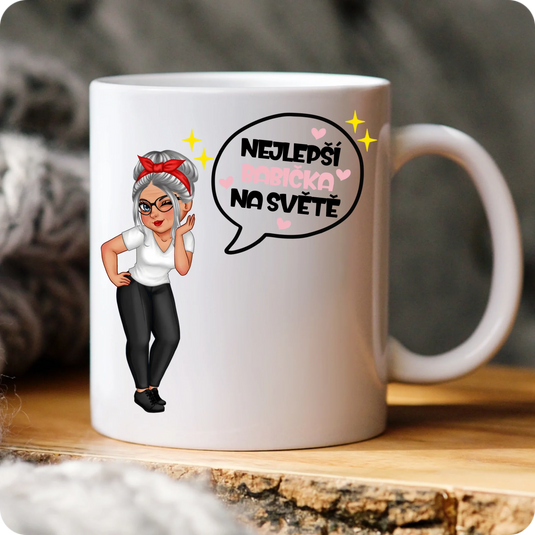Hrníček - Babička - Nejlepší Babička na Světě