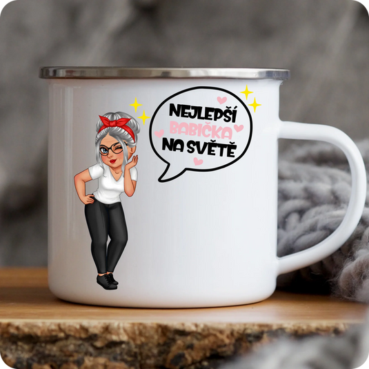 Hrníček - Babička - Nejlepší Babička na Světě