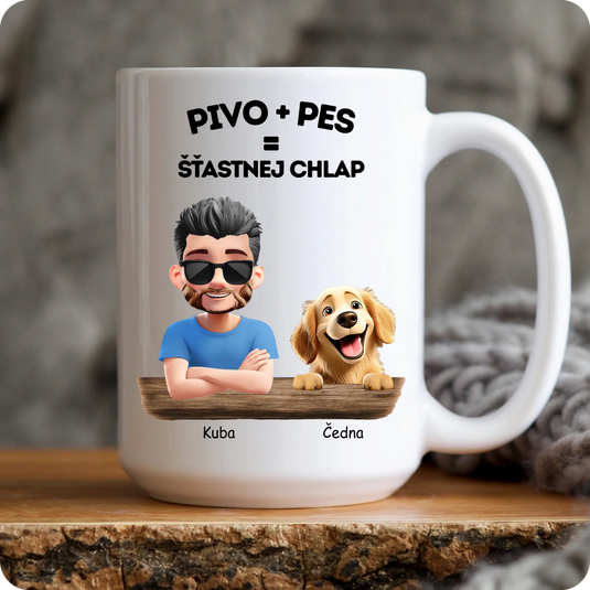 Hrníček - Šťastnej chlap