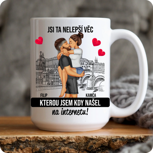 Sada 2 Hrníčků - Pár - Internet