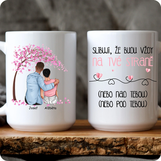 Sada 2 Hrníčků - Pár - Objetí