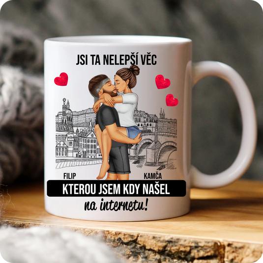 Sada 2 Hrníčků - Pár - Internet