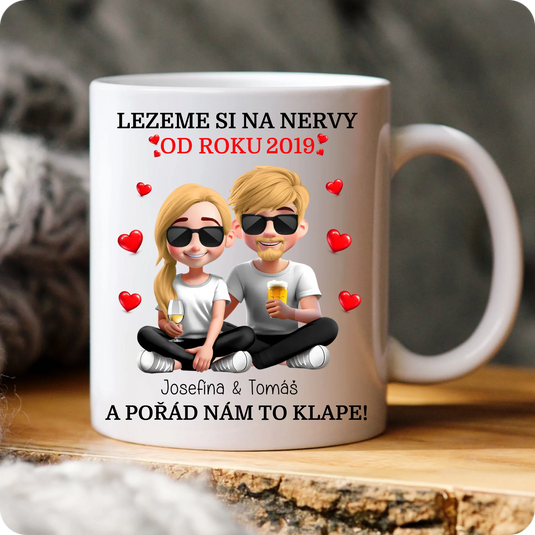 Hrníček - Pár - Pořád nám to klape