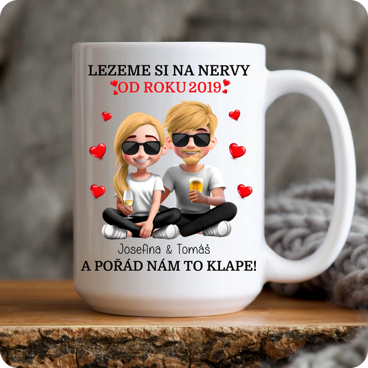 Hrníček - Pár - Pořád nám to klape