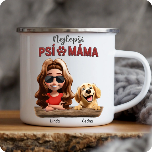 Hrníček - Máma - Nejlepší psí máma