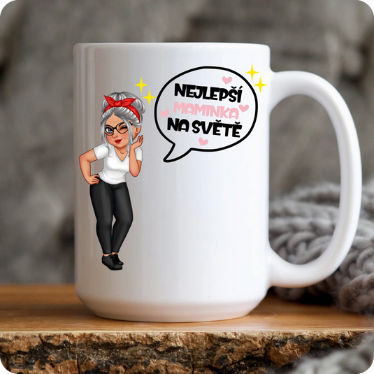 Hrníček - Máma - Nejlepší maminka