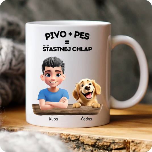 Hrníček - Šťastnej chlap