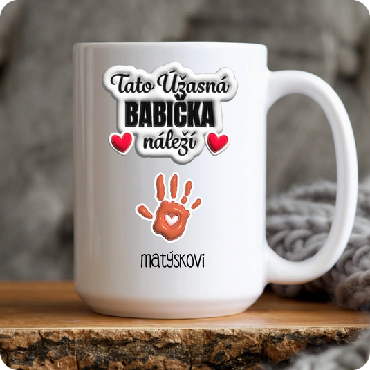 Hrníček - Babička - Úžasná babička