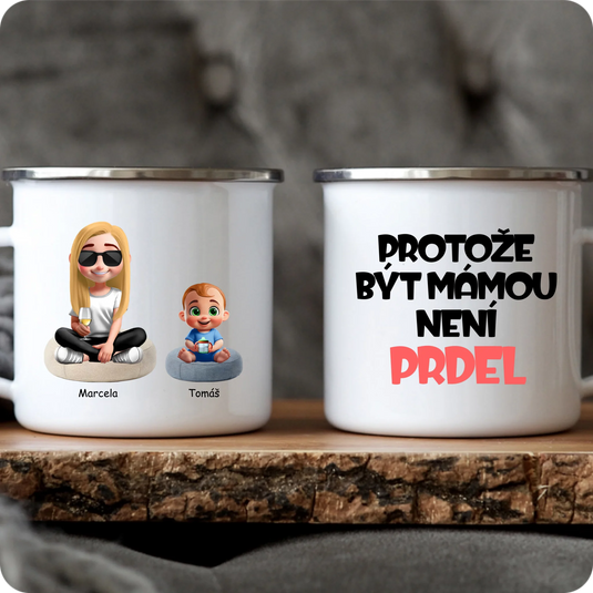Hrníček - Máma - Protože být mámou není prdel