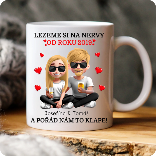 Hrníček - Pár - Pořád nám to klape