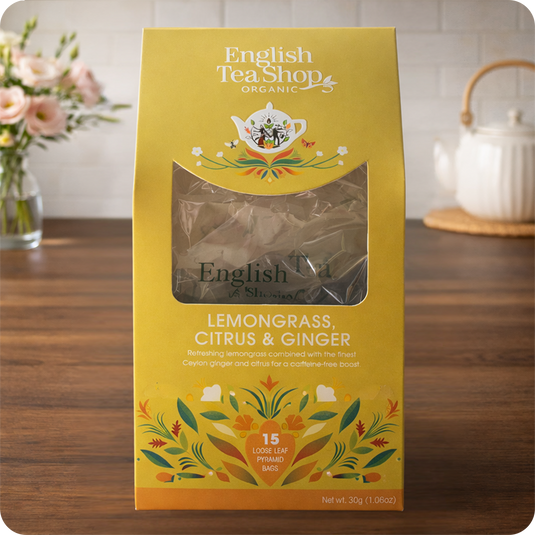 Citronová tráva a Zázvor BIO – 15 pyramidek